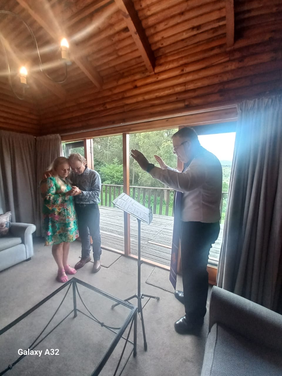 Wedding ceremony by Dr. Gerrit Rademeyer in Casteel