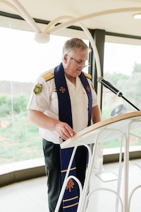 Wedding ceremony by Dr. Gerrit Rademeyer in Casteel