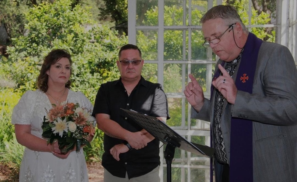 Wedding ceremony by Dr. Gerrit Rademeyer in Casteel