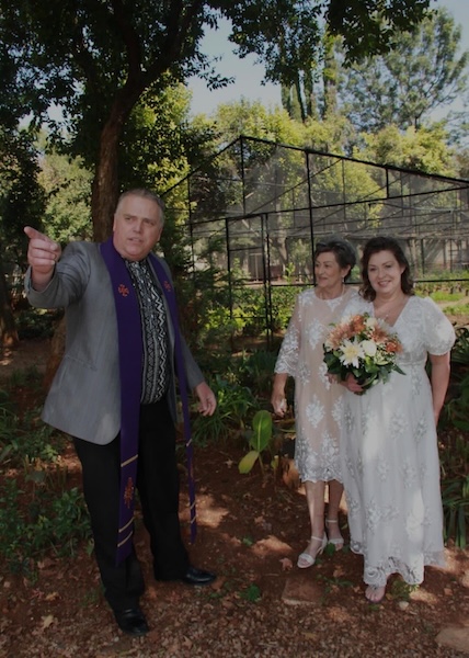 Wedding ceremony by Dr. Gerrit Rademeyer in Casteel